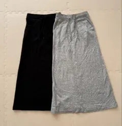 スウェットロングスカート