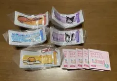 サンリオ　ばんそうこうキーホルダー2 5個セット