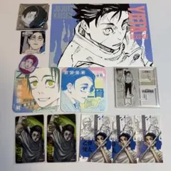 呪術廻戦展　領域展開フェア　乙骨憂太　デコレクション缶バッジ　アートカード