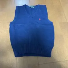 Polo by Ralph Lauren ネイビー ベスト 130