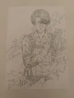 進撃の巨人　リヴァイ　ポストカード　特典