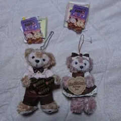 バレンタイン★スウィートダッフィーキーチェーン★シェリーメイストラップ★