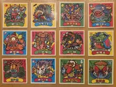 旧ビックリマンシール　16弾　悪魔12枚フルコンプ　まとめセット