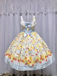 Angelic pretty セレスティアル ジャンパースカート（サックス）美品