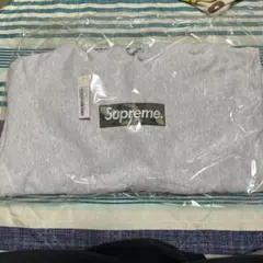 Supreme Box Logo Hooded Ash Grey