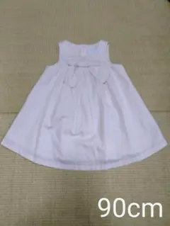 【タルティーヌエショコラ】ノースリーブワンピース 90cm