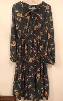 花柄ワンピース 韓国服 ワンピ 韓国ファッション レディース 秋服 春夏 春服