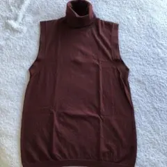 美品　ZARA タートル　ベスト　ジレ　レイヤード