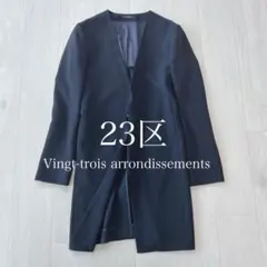 新品同様 美品 23区 ネイビー トレンチコート スプリングコート 38 2025年最新】23区 レディース トレンチコート・スプリングコート