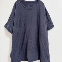 ヘインズ Tシャツ クルーネック 半袖 黒 綿 日常 カジュアル【XL】のサムネイル