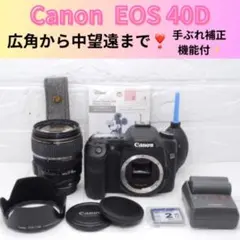 S数1462回！❤Canon EOS 40D❤一眼レフカメラ❤初心者セット❤美品