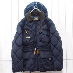 Maul Ruck コーディロイXナイロン ダウンパーカージャケット