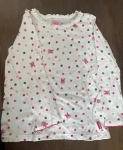 ミキハウス ホットビスケッツ 長袖Tシャツ 110㎝