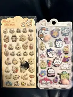 ちいかわ　おしりシール　きゅん〜ポップシール　2枚セット