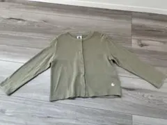 PETIT BATEAU カーディガン 3ans/95cm カーキ