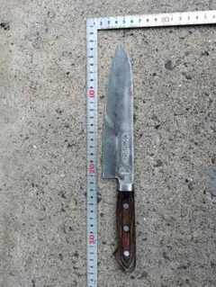 包丁 堺屋一心作 ダマスカス16層鋼 V金10号 包丁 堺屋一心作 ダマスカス16層鋼 V金10号 - メルカリ
