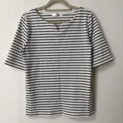 ボーダー 半袖Tシャツ　レディース