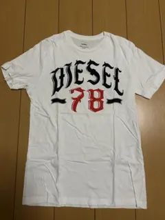 DIESEL プリント Tシャツ Sサイズ ホワイト