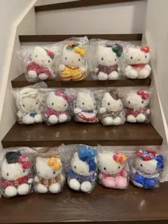 アベイル キティ マスコット キーホルダー ぬいぐるみ 日焼け セット