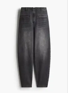 H&M バルーン　バレル　デニム　34