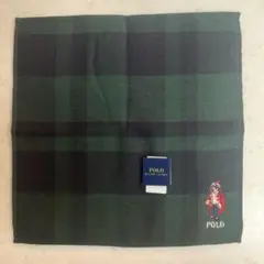 【新品未使用】 Polo Ralph Lauren チェック柄タオルハンカチ