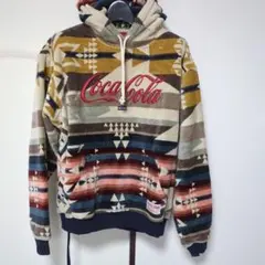 【激レア】KITH×コカコーラ×ペンドルトンコラボ ネイティブ柄　パイルパーカー