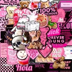 22番 アメリカ ステッカー 50枚 スケボー スケート オシャレ ストリート