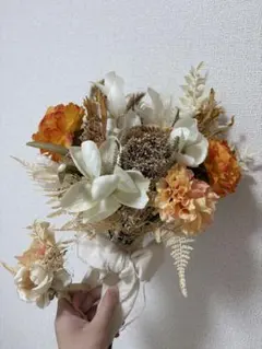 【ウェディング】フラワーブーケ・ブートニアセット