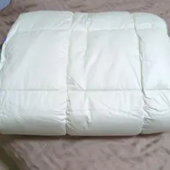 無印良品 防ダニ 羽毛掛ふとん・一層式／クイーン 210×210cm