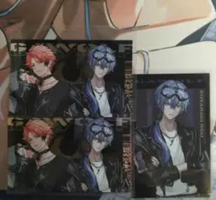 にじさんじ ぎゃうるふ 赤城ウェン 小柳ロウ うるふ チェキ風カード