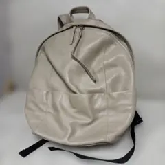 本革 バックパック リュック グレージュのサムネイル