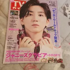 週刊TVガイド(関東版) 2022年11月25日号