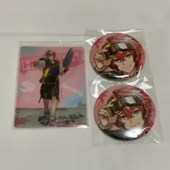 赤城ウェン 缶バッジ 特典カード HEROES 1周年