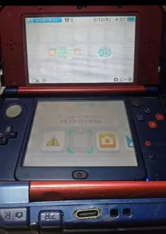 最終値下げNew 3DS LL レッド/ブルー 本体 Type-c受電 要説明欄