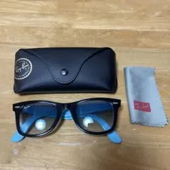 Ray-Ban ウェイファーラー ブラック/ブルー サングラス