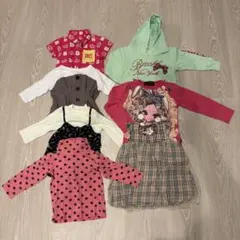 女の子 子供服 7点まとめ売り 80～110 BABYDOLL