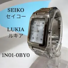 【稼働品 SEIKO LUKIA ルキア 1N01-0BY0 レディース腕時計】のサムネイル