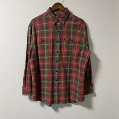 美品　RLX POLO SPORT ヘビーネルシャツ チェック L 肉厚 ラルフ