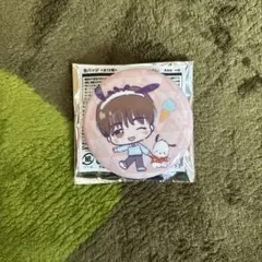 サンリオ コラボ 缶バッジ ドギョム ポチャッコ