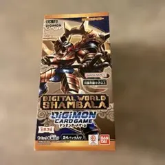 新品 デジモンカード DIGITAL WORLD SHAMBALA 1box