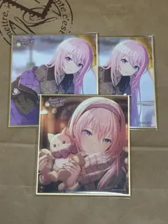 プロセカ 第53弾C 53C 巡音ルカ 色紙3枚セット