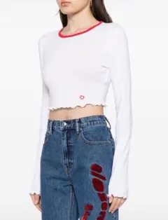Alexanderwang クロップド長袖Tシャツのサムネイル