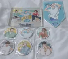 呪術廻戦 2024年カフェコラボ　アクリルブロック　缶バッジ　ポストカード