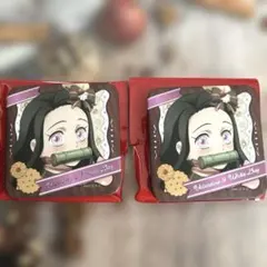 鬼滅の刃　竈門禰豆子　ギフト缶バッジ　バレンタイン＆ホワイトデー　バレンタイン