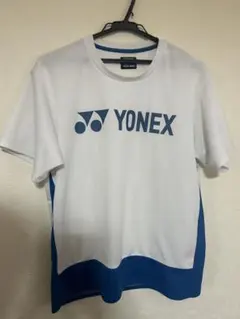 YONEX 요넥스 반소매 스포츠 셔츠 화이트 블루