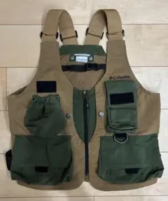Columbia コロンビア グリーンパインズベスト PFG フィッシングベスト