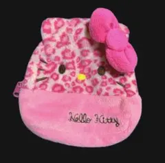 ハローキティ　ミニポーチ　リュック型　ピンク