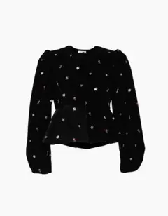 Bibiy. B. STARRY PEPURAMU CARDIGAN - メルカリ