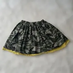 GLOBALWORKグローバルワークリバーシブルスカート迷彩/マスタード