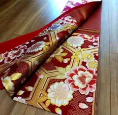 特選品オークション❣️ 成人式 お振袖 正絹 豪華金彩加工 古典モダン